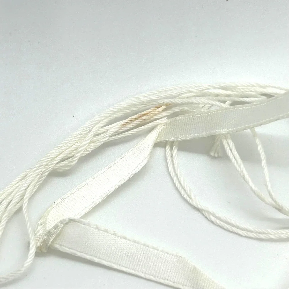 Vintage 1950's Baby-Mok‎ Precut White Leather Moccasin Kit  Infant Size Small